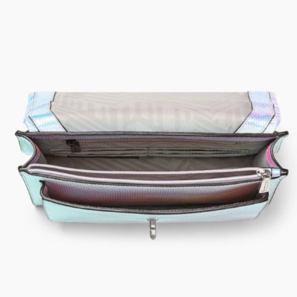 Rare Rebecca Minkoff Opal Iridescent Hologram Bag - Picture 3 of 11